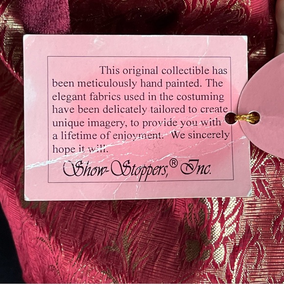 VTG Porcelain Clown Doll Court Jester - Picture 7 of 8